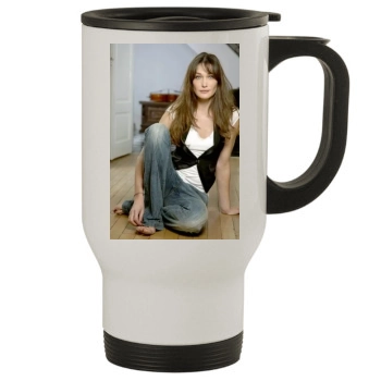 Carla Bruni Stainless Steel Travel Mug