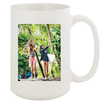 Candice Swanepoel 15oz White Mug