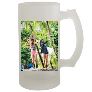 Candice Swanepoel 16oz Frosted Beer Stein