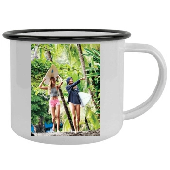 Candice Swanepoel Camping Mug