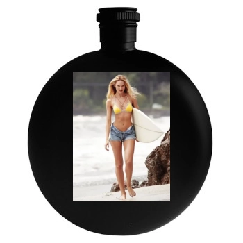 Candice Swanepoel Round Flask