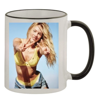 Candice Swanepoel 11oz Colored Rim & Handle Mug