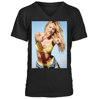 Candice Swanepoel Men's V-Neck T-Shirt