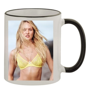 Candice Swanepoel 11oz Colored Rim & Handle Mug