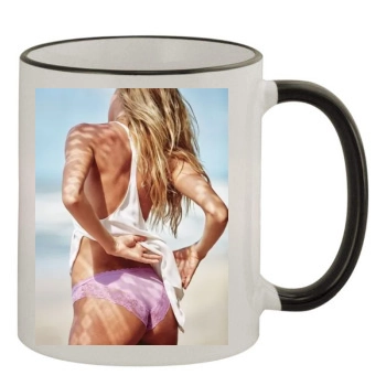 Candice Swanepoel 11oz Colored Rim & Handle Mug