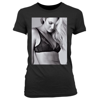 Candice Swanepoel Women's Junior Cut Crewneck T-Shirt