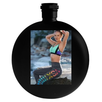 Candice Swanepoel Round Flask