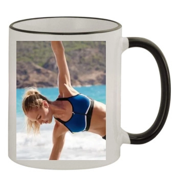 Candice Swanepoel 11oz Colored Rim & Handle Mug