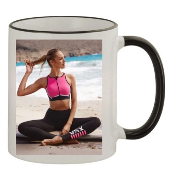 Candice Swanepoel 11oz Colored Rim & Handle Mug