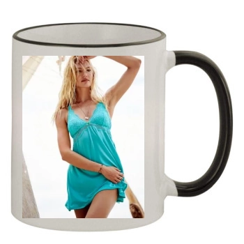 Candice Swanepoel 11oz Colored Rim & Handle Mug