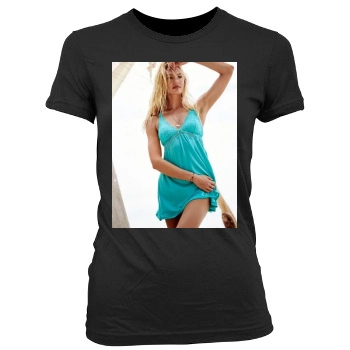 Candice Swanepoel Women's Junior Cut Crewneck T-Shirt