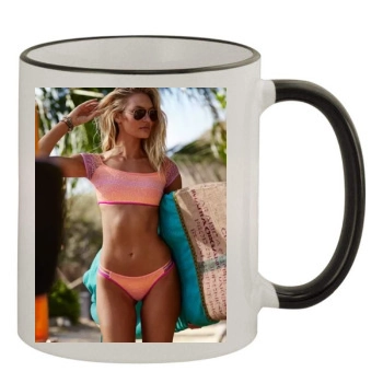 Candice Swanepoel 11oz Colored Rim & Handle Mug