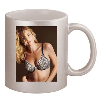 Candice Swanepoel 11oz Metallic Silver Mug