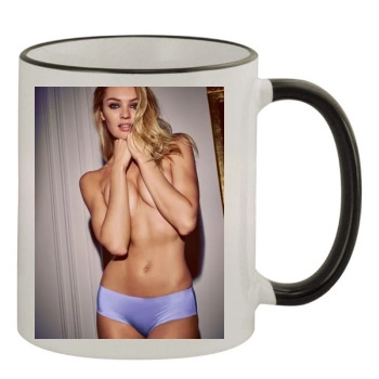 Candice Swanepoel 11oz Colored Rim & Handle Mug