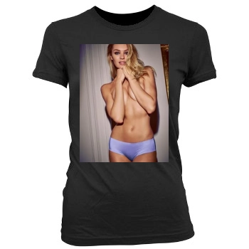 Candice Swanepoel Women's Junior Cut Crewneck T-Shirt