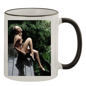 Candice Swanepoel 11oz Colored Rim & Handle Mug