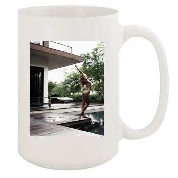 Candice Swanepoel 15oz White Mug