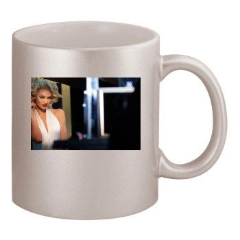 Candice Swanepoel 11oz Metallic Silver Mug