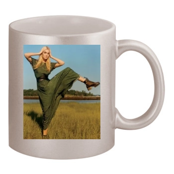 Caroline Trentini 11oz Metallic Silver Mug