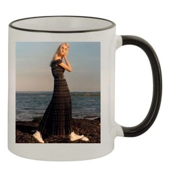 Caroline Trentini 11oz Colored Rim & Handle Mug