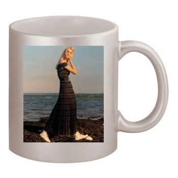 Caroline Trentini 11oz Metallic Silver Mug