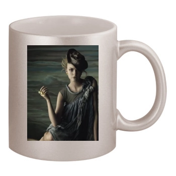 Caroline Trentini 11oz Metallic Silver Mug