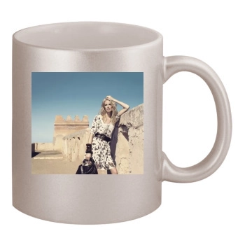 Caroline Winberg 11oz Metallic Silver Mug