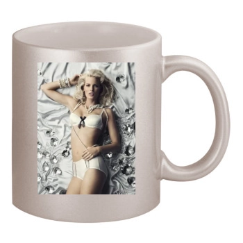 Caroline Winberg 11oz Metallic Silver Mug