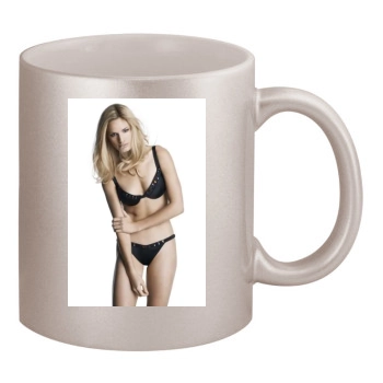 Caroline Winberg 11oz Metallic Silver Mug