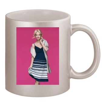 Caroline Winberg 11oz Metallic Silver Mug