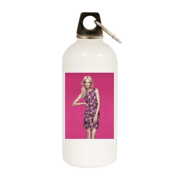 Caroline Winberg White Water Bottle With Carabiner