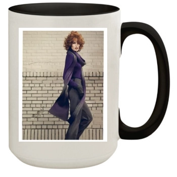 Caroline Winberg 15oz Colored Inner & Handle Mug