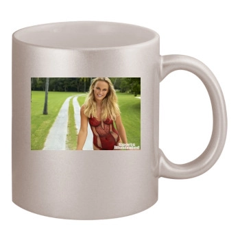 Caroline Wozniacki 11oz Metallic Silver Mug