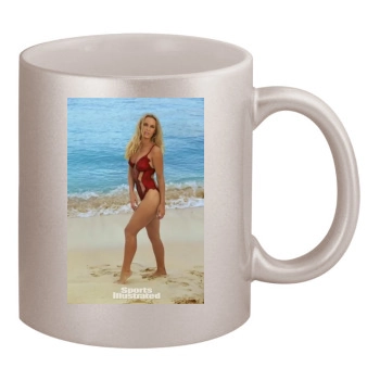 Caroline Wozniacki 11oz Metallic Silver Mug