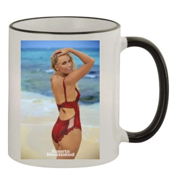 Caroline Wozniacki 11oz Colored Rim & Handle Mug