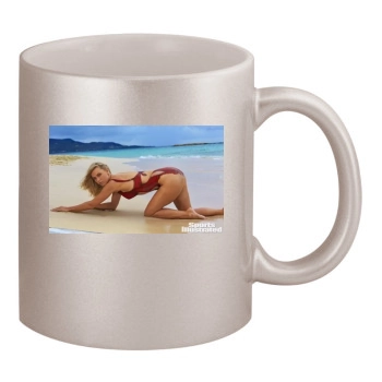 Caroline Wozniacki 11oz Metallic Silver Mug