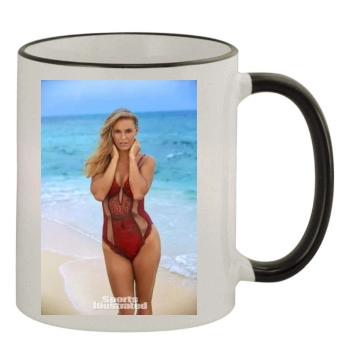 Caroline Wozniacki 11oz Colored Rim & Handle Mug