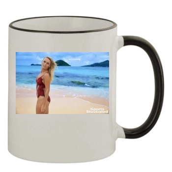 Caroline Wozniacki 11oz Colored Rim & Handle Mug