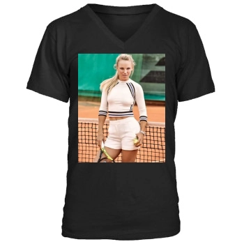 Caroline Wozniacki Men's V-Neck T-Shirt