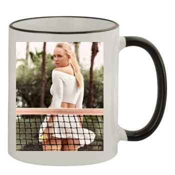 Caroline Wozniacki 11oz Colored Rim & Handle Mug