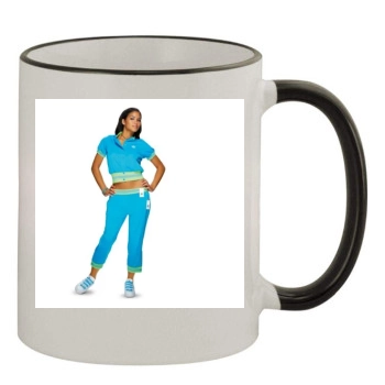 Cassie Ventura 11oz Colored Rim & Handle Mug