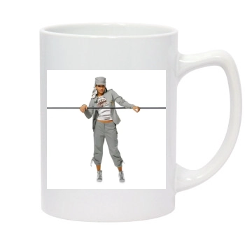 Cassie Ventura 14oz White Statesman Mug