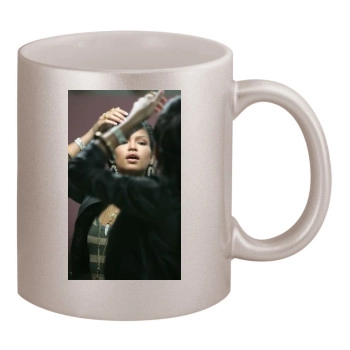 Cassie Ventura 11oz Metallic Silver Mug