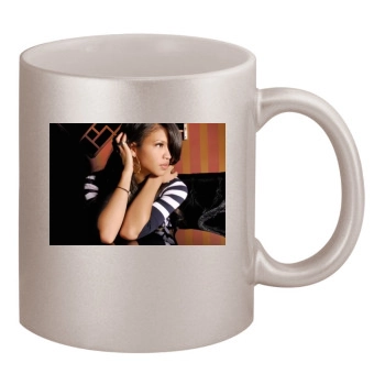 Cassie Ventura 11oz Metallic Silver Mug