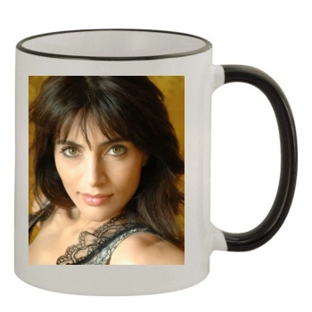 Caterina Murino 11oz Colored Rim & Handle Mug