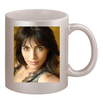 Caterina Murino 11oz Metallic Silver Mug