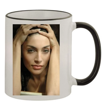 Caterina Murino 11oz Colored Rim & Handle Mug