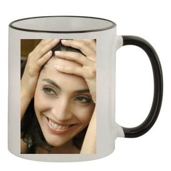 Caterina Murino 11oz Colored Rim & Handle Mug