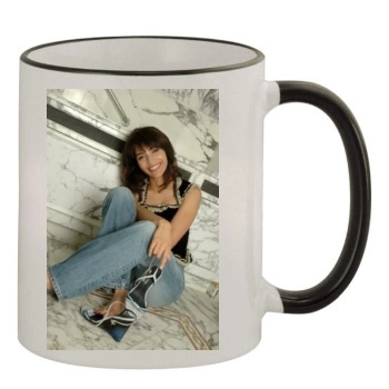 Caterina Murino 11oz Colored Rim & Handle Mug