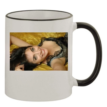 Caterina Murino 11oz Colored Rim & Handle Mug